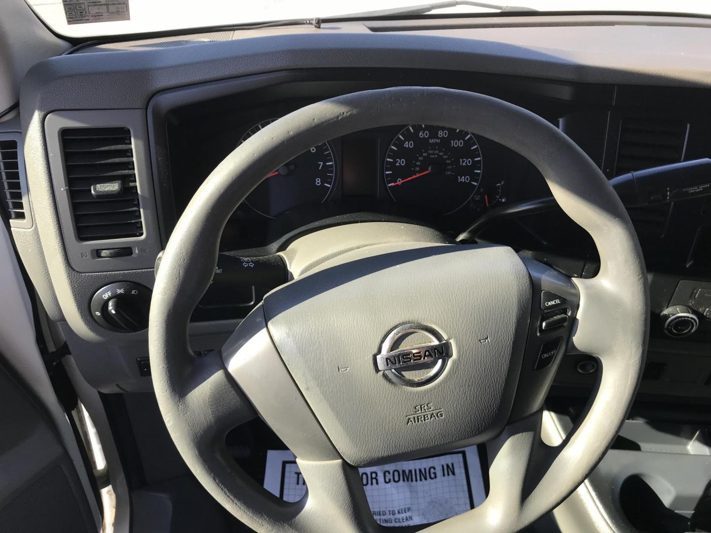 2015 White /Gray Nissan NV Cargo 2500 HD S V6 High Roof (1N6BF0LY6FN) with an 4.0L V6 engine, 5A transmission, located at 577 Chester Pike, Prospect Park, PA, 19076, (610) 237-1015, 39.886154, -75.302338 - 2015 Nissan NV 2500 High Roof: Only 139k miles, ladder racks, multiple pieces of shelving, partition, new PA inspection, FLEET MAINTAINED! This vehicle comes inspected and has been given a bumper to bumper safety check. It is very clean, reliable, and well maintained. We offer a unique pay plan t - Photo#10