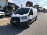 2015 White /Gray Ford Transit 150 Van Low Roof w/Sliding Pass. 130-in. WB (1FTNE1YM8FK) with an 3.7L V6 DOHC 24V engine, 6-Speed Automatic transmission, located at 577 Chester Pike, Prospect Park, PA, 19076, (610) 237-1015, 39.886154, -75.302338 - Photo#1