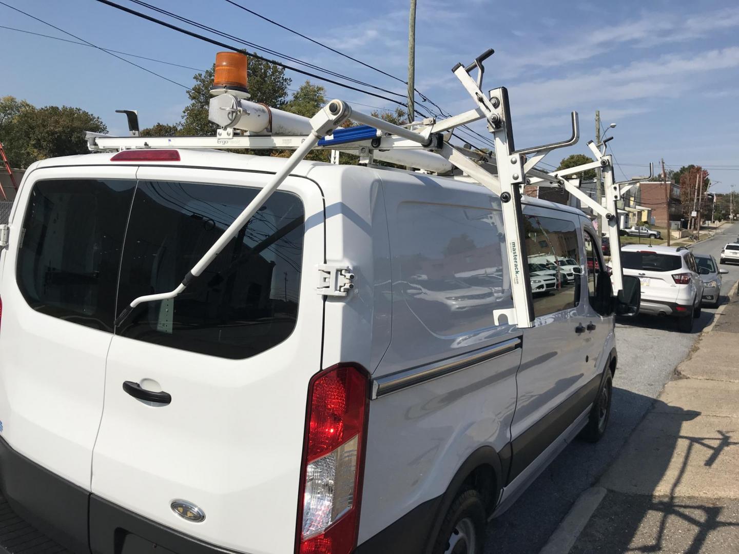 2015 White /Gray Ford Transit 150 Van Low Roof w/Sliding Pass. 130-in. WB (1FTNE1YM8FK) with an 3.7L V6 DOHC 24V engine, 6-Speed Automatic transmission, located at 577 Chester Pike, Prospect Park, PA, 19076, (610) 237-1015, 39.886154, -75.302338 - Photo#15