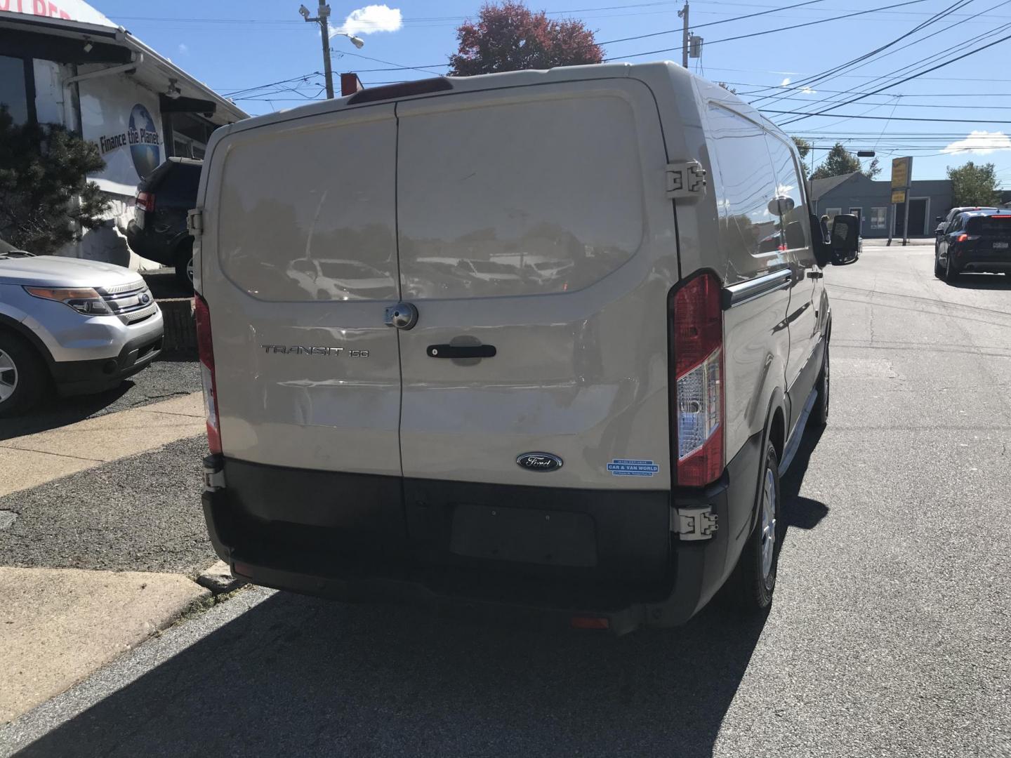 2018 Tan /Gray Ford Transit 150 Van Low Roof w/Sliding Pass. 130-in. WB (1FTYE1YM3JK) with an 3.7L V6 DOHC 24V engine, 6A transmission, located at 577 Chester Pike, Prospect Park, PA, 19076, (610) 237-1015, 39.886154, -75.302338 - Photo#5