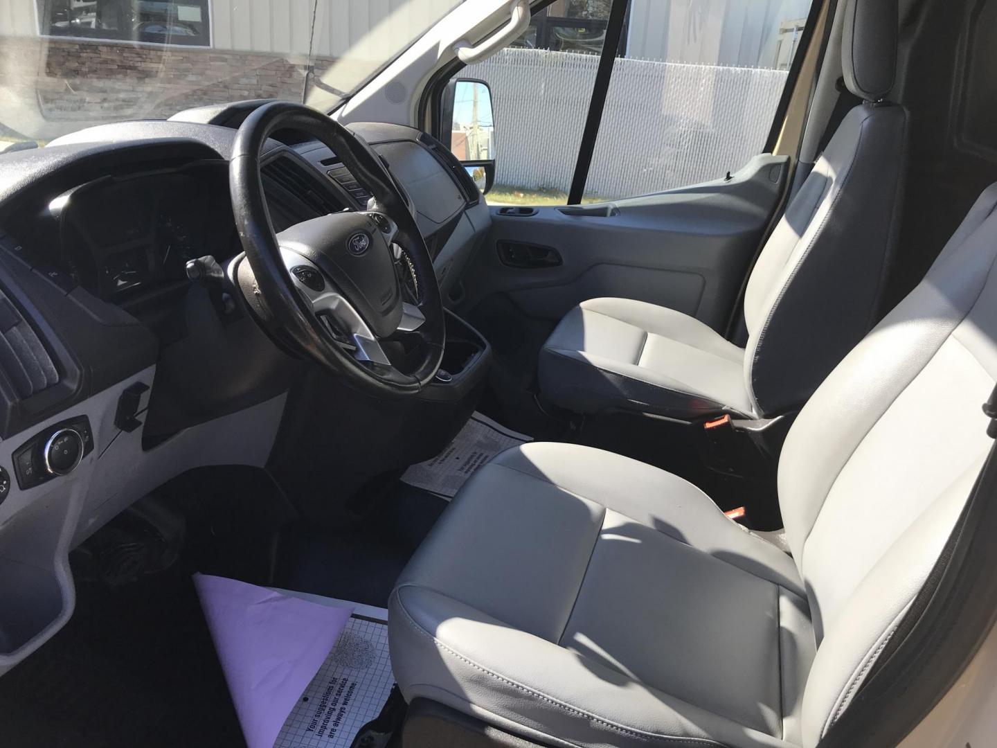 2018 Tan /Gray Ford Transit 150 Van Low Roof w/Sliding Pass. 130-in. WB (1FTYE1YM3JK) with an 3.7L V6 DOHC 24V engine, 6A transmission, located at 577 Chester Pike, Prospect Park, PA, 19076, (610) 237-1015, 39.886154, -75.302338 - Photo#6