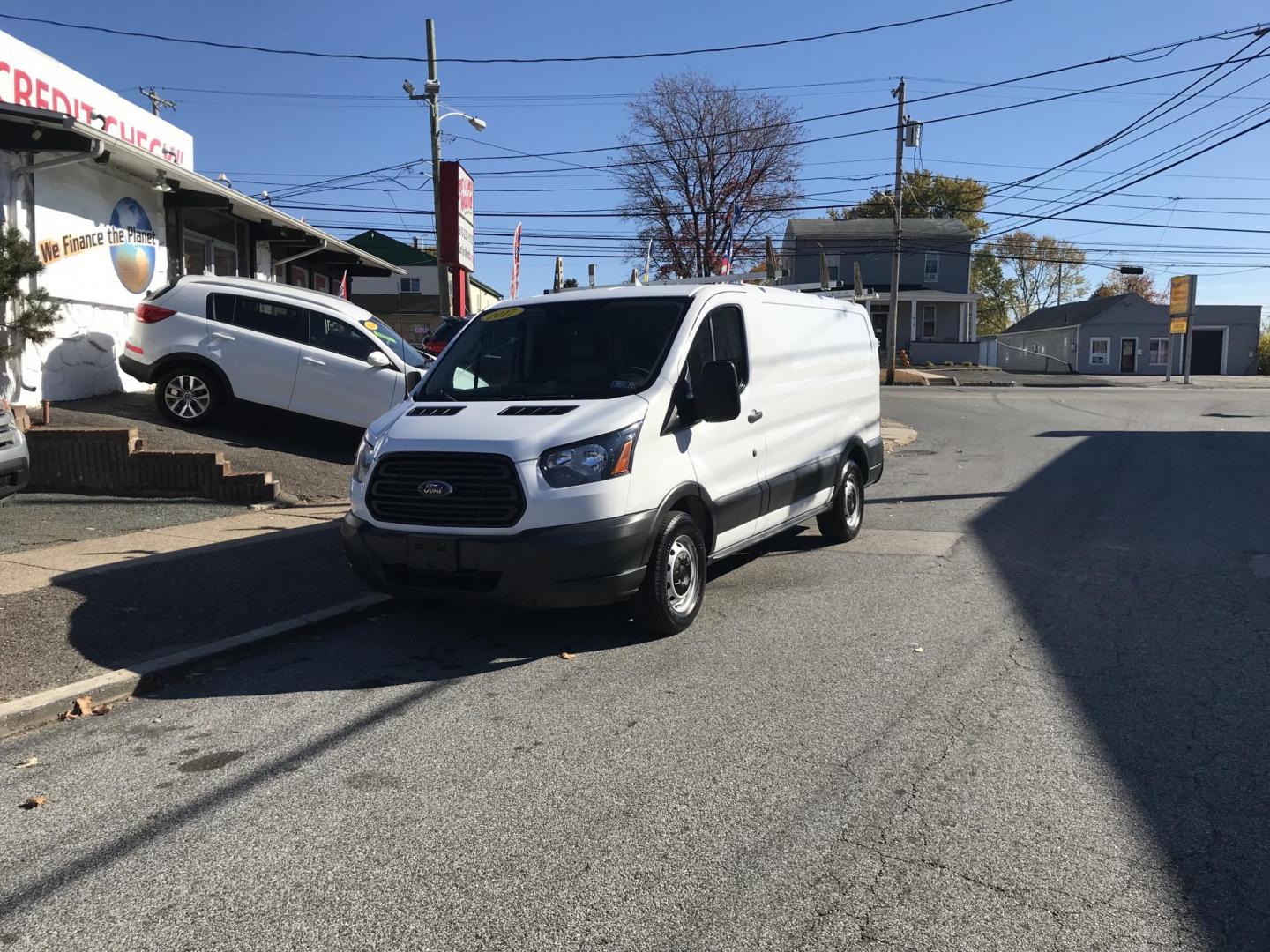 2017 White /Gray Ford Transit 150 Van Low Roof 60/40 Pass. 130-in. WB (1FTYE1ZM4HK) with an 3.7L V6 DOHC 24V engine, 6A transmission, located at 577 Chester Pike, Prospect Park, PA, 19076, (610) 237-1015, 39.886154, -75.302338 - 2017 Ford Transit 150 Low Roof: No side or rear windows, ladder racks, shelving, partition, new PA inspection, SUPER CLEAN, FLEET MAINTAINED! This vehicle comes inspected and has been given a bumper to bumper safety check. It is very clean, reliable, and well maintained. We offer a unique pay pla - Photo#1