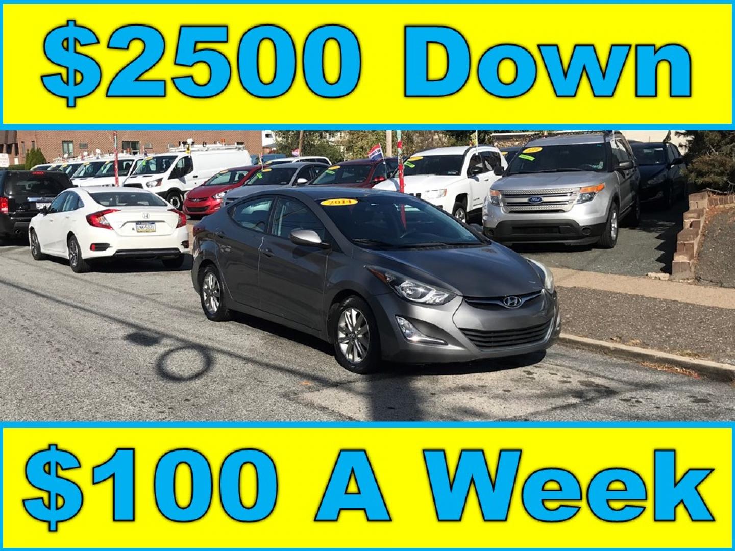 2014 Gray /Gray Hyundai Elantra Limited (5NPDH4AE6EH) with an 1.8L L4 DOHC 16V engine, 6-Speed Automatic transmission, located at 577 Chester Pike, Prospect Park, PA, 19076, (610) 237-1015, 39.886154, -75.302338 - 2014 Hyundai Elantra: Backup camera, new PA inspection, great on gas, runs EXCELLENT! This vehicle comes inspected and has been given a bumper to bumper safety check. It is very clean, reliable, and well maintained. We offer a unique pay plan that is known for being the easiest and fastest financ - Photo#0