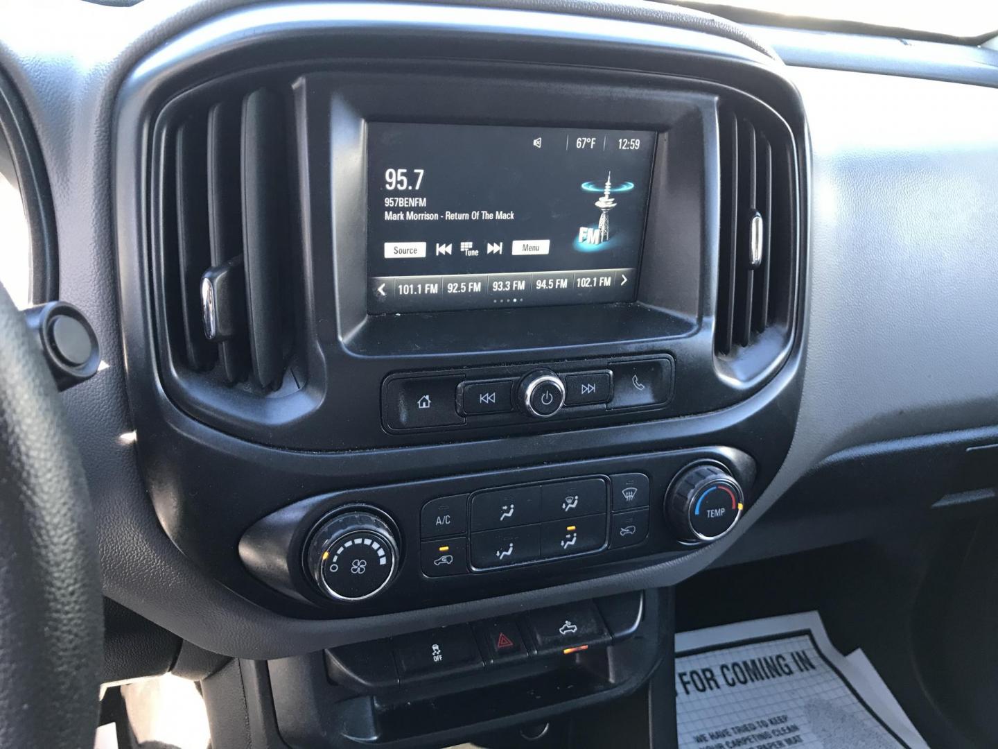 2018 White /Gray Chevrolet Colorado Work Truck Ext. Cab 4WD (1GCHTBEA0J1) with an 2.5L L4 DOHC 16V GAS engine, 6A transmission, located at 577 Chester Pike, Prospect Park, PA, 19076, (610) 237-1015, 39.886154, -75.302338 - 2018 Chevrolet Colorado: 4x4, extended cab, backup camera, new PA inspection, runs like new, FLEET MAINTAINED! This vehicle comes inspected and has been given a bumper to bumper safety check. It is very clean, reliable, and well maintained. We offer a unique pay plan that is known for being the e - Photo#12