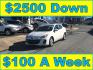 2012 White /Gray Mazda MAZDA3 i Touring 4-Door (JM1BL1V88C1) with an 2.0L L4 DOHC 16V engine, Automatic transmission, located at 577 Chester Pike, Prospect Park, PA, 19076, (610) 237-1015, 39.886154, -75.302338 - Photo#0