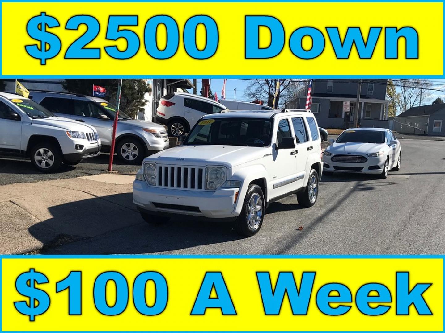 2012 White /Gray Jeep Liberty Sport 4WD (1C4PJMAK2CW) with an 3.7L V6 SOHC 12V engine, 4-Speed Automatic transmission, located at 577 Chester Pike, Prospect Park, PA, 19076, (610) 237-1015, 39.886154, -75.302338 - 2012 Jeep Liberty Sport: 4x4, sunroof, new PA inspection, SUPER CLEAN! This vehicle comes inspected and has been given a bumper to bumper safety check. It is very clean, reliable, and well maintained. We offer a unique pay plan that is known for being the easiest and fastest financing option in t - Photo#0