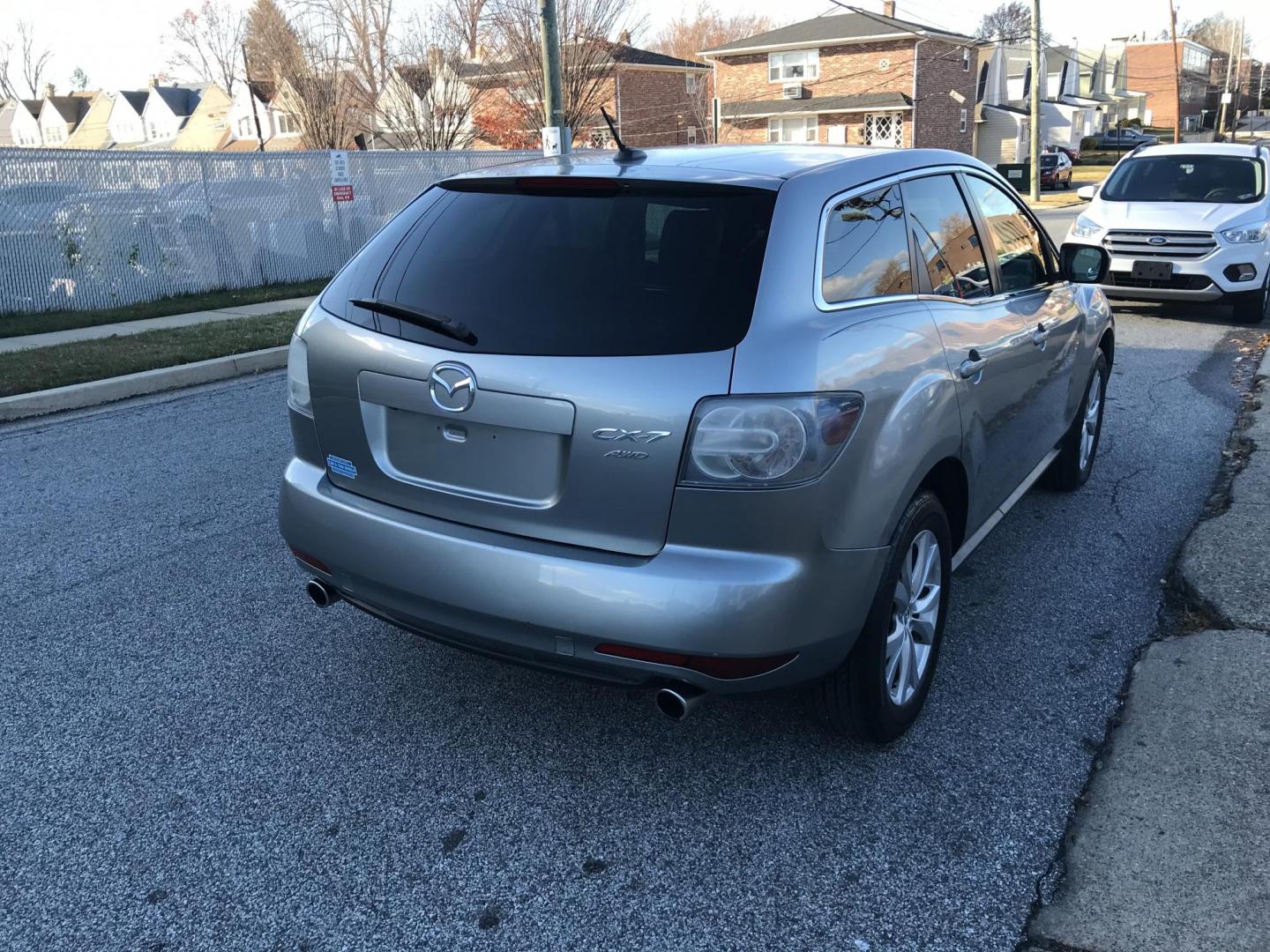 2011 Gray /Gray Mazda CX-7 s Touring AWD (JM3ER4CL3B0) with an 2.3L L4 DOHC 16V TURBO engine, 6-Speed Automatic transmission, located at 577 Chester Pike, Prospect Park, PA, 19076, (610) 237-1015, 39.886154, -75.302338 - Photo#3