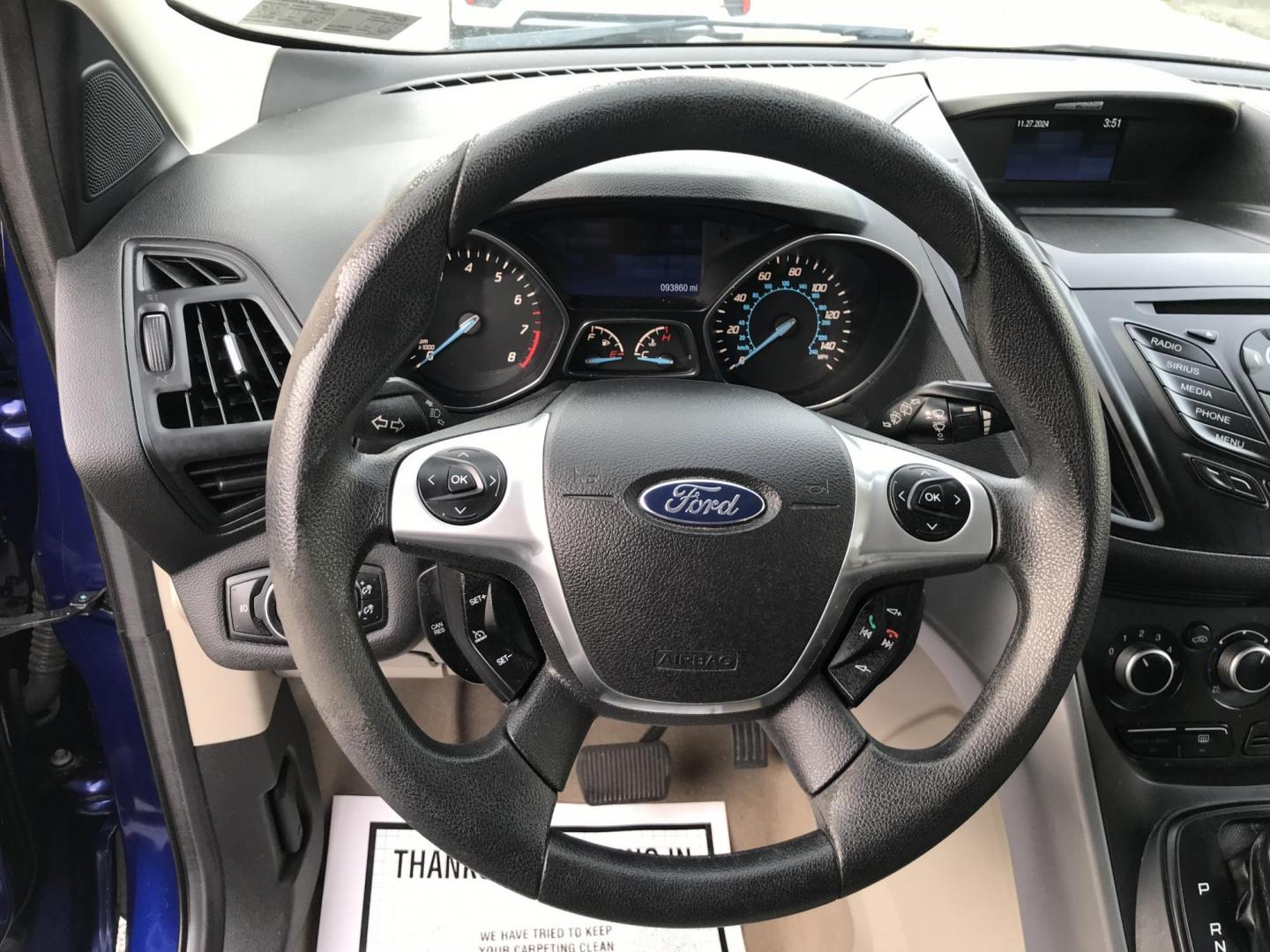 2014 Blue /Gray Ford Escape SE (1FMCU0GX7EU) with an 1.6L L4 DOHC 16V engine, 6-Speed Automatic transmission, located at 577 Chester Pike, Prospect Park, PA, 19076, (610) 237-1015, 39.886154, -75.302338 - 2014 Ford Escape SE: Only 93k miles, backup camera, new PA inspection, great on gas, looks and runs LIKE NEW! This vehicle comes inspected and has been given a bumper to bumper safety check. It is very clean, reliable, and well maintained. We offer a unique pay plan that is known for being the ea - Photo#10