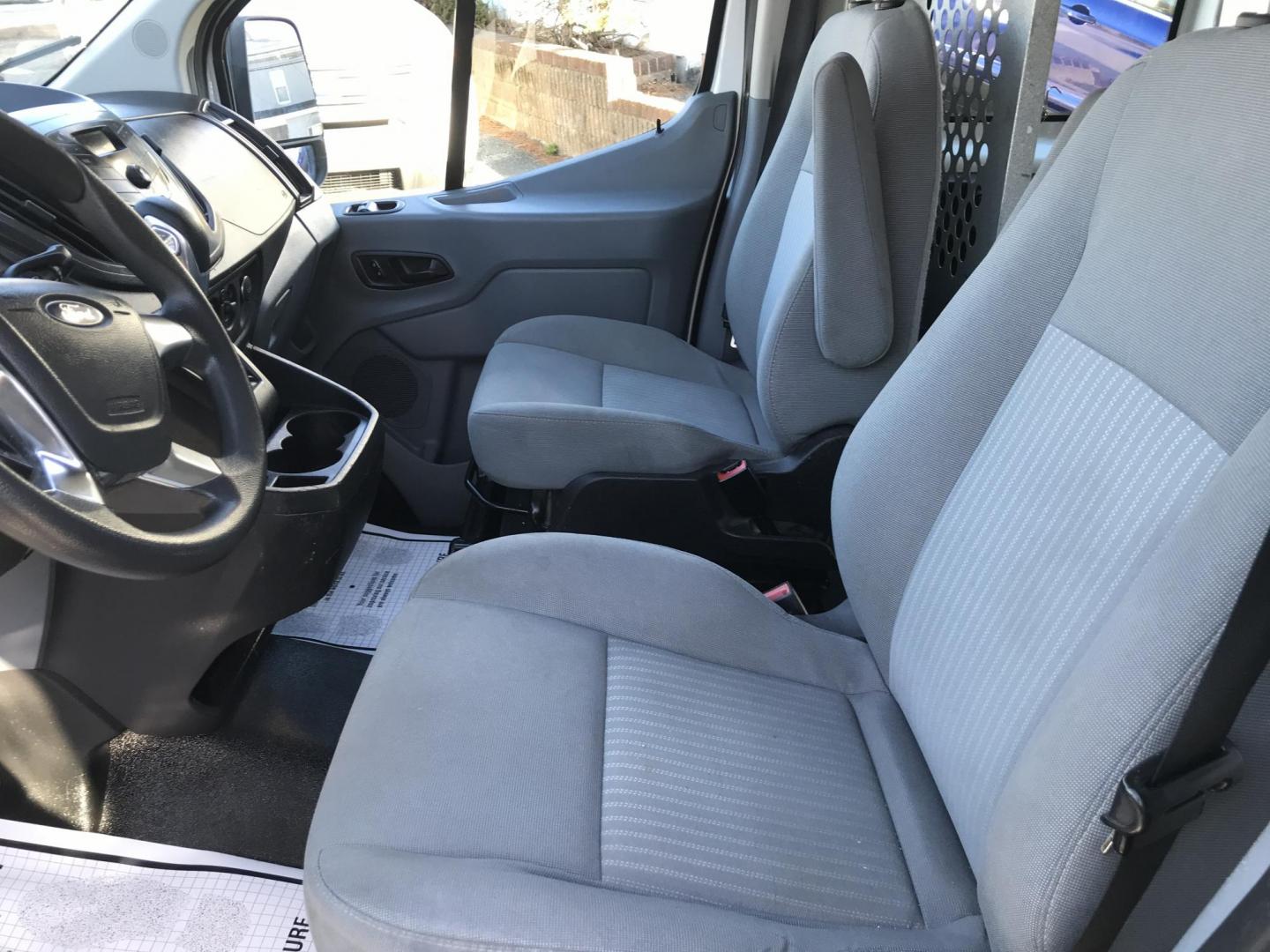 2016 White /Gray Ford Transit 250 Van Low Roof 60/40 Pass.130-in. WB (1FTYR1ZM7GK) with an 3.7L V6 DOHC 24V engine, 6A transmission, located at 577 Chester Pike, Prospect Park, PA, 19076, (610) 237-1015, 39.886154, -75.302338 - 2016 Ford Transit 250 Low Roof: shelving, new PA inspection, partition, FLEET MAINTAINED, runs LIKE NEW! This vehicle comes inspected and has been given a bumper to bumper safety check. It is very clean, reliable, and well maintained. We offer a unique pay plan that is known for being the easiest - Photo#10