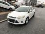 2013 White /Black Ford Focus SE Sedan (1FADP3F20DL) with an 2.0L L4 DOHC 16V engine, Automatic transmission, located at 577 Chester Pike, Prospect Park, PA, 19076, (610) 237-1015, 39.886154, -75.302338 - 2013 Ford Focus SE: Only 95k miles, sunroof, great on gas, new PA inspection, runs LIKE NEW! This vehicle comes inspected and has been given a bumper to bumper safety check. It is very clean, reliable, and well maintained. We offer a unique pay plan that is known for being the easiest and fastest - Photo#2