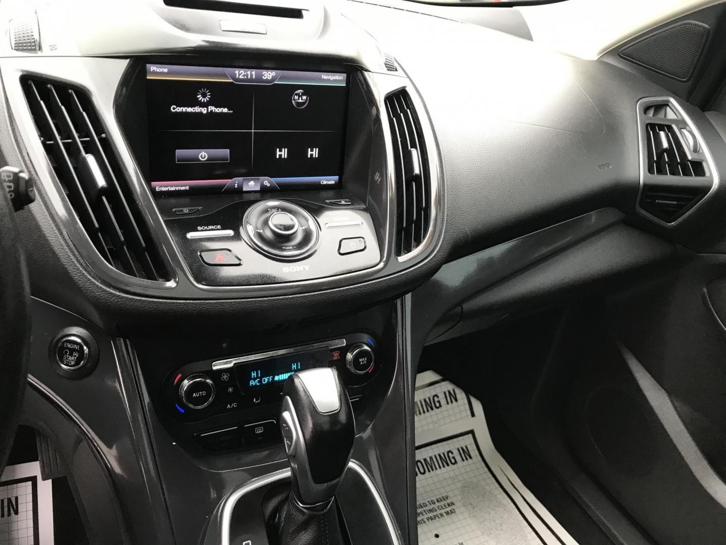 2013 Red /Black Ford Escape Titanium (1FMCU0J94DU) with an 2.0L L4 DOHC 16V engine, 6-Speed Automatic transmission, located at 577 Chester Pike, Prospect Park, PA, 19076, (610) 237-1015, 39.886154, -75.302338 - Photo#14