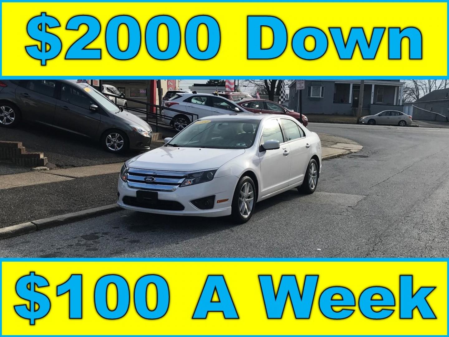 2011 White /Tan Ford Fusion I4 SEL (3FAHP0JA8BR) with an 2.5L L4 DOHC 16V engine, Automatic transmission, located at 577 Chester Pike, Prospect Park, PA, 19076, (610) 237-1015, 39.886154, -75.302338 - 2011 Ford Fusion SEL: Only 116k miles, sunroof, new PA inspection, SUPER CLEAN, runs LIKE NEW! This vehicle comes inspected and has been given a bumper to bumper safety check. It is very clean, reliable, and well maintained. We offer a unique pay plan that is known for being the easiest and faste - Photo#0