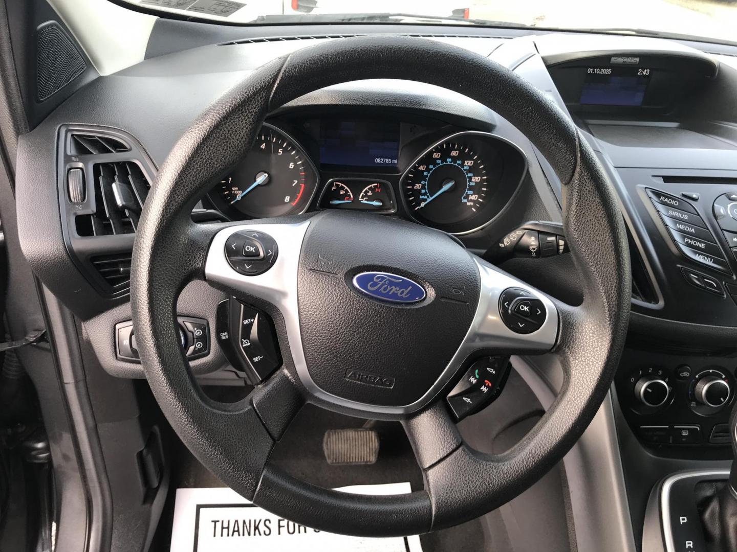 2013 Gray /Gray Ford Escape SE (1FMCU0GX3DU) with an 1.6L L4 DOHC 16V engine, 6-Speed Automatic transmission, located at 577 Chester Pike, Prospect Park, PA, 19076, (610) 237-1015, 39.886154, -75.302338 - Photo#12