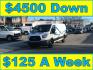 2015 White /Gray Ford Transit 150 Van Low Roof w/Sliding Pass. 130-in. WB (1FTNE1YM3FK) with an 3.7L V6 DOHC 24V engine, 6-Speed Automatic transmission, located at 577 Chester Pike, Prospect Park, PA, 19076, (610) 237-1015, 39.886154, -75.302338 - 2015 Ford Transit 150 Low Roof: New PA inspection, great for work, runs EXCELLENT! This vehicle comes inspected and has been given a bumper to bumper safety check. It is very clean, reliable, and well maintained. We offer a unique pay plan that is known for being the easiest and fastest financing - Photo#0