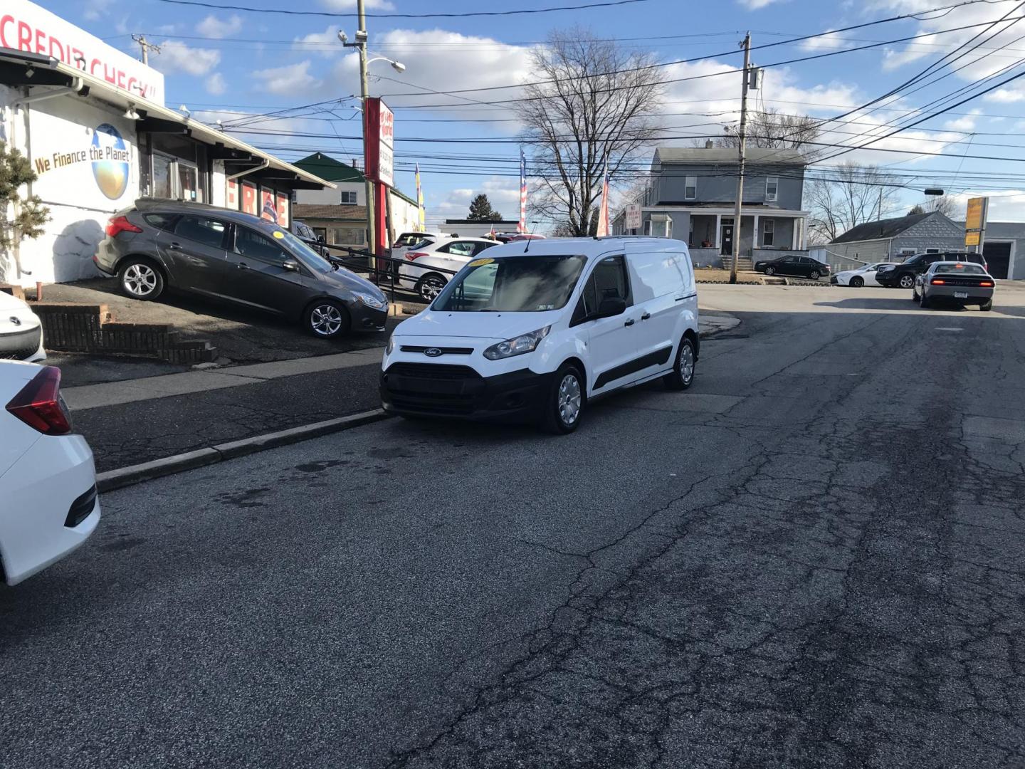 2017 White /Gray Ford Transit Connect Cargo Van XL LWB w/Rear 180 Degree Door (NM0LS7E74H1) with an 2.5L L4 DOHC 16V engine, 6A transmission, located at 577 Chester Pike, Prospect Park, PA, 19076, (610) 237-1015, 39.886154, -75.302338 - Photo#3