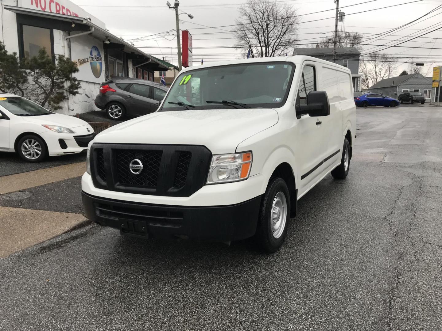 2019 White /Gray Nissan NV Cargo 2500 HD S V6 (1N6BF0KY9KN) with an 4.0L V6 engine, 5A transmission, located at 577 Chester Pike, Prospect Park, PA, 19076, (610) 237-1015, 39.886154, -75.302338 - 2019 Nissan NV 2500 Cargo Van: Backup camera, multiple pieces of shelving, no side or rear windows, aux port, new PA inspection, FLEET MAINTAINED, runs LIKE NEW! This vehicle comes inspected and has been given a bumper to bumper safety check. It is very clean, reliable, and well maintained. We of - Photo#1