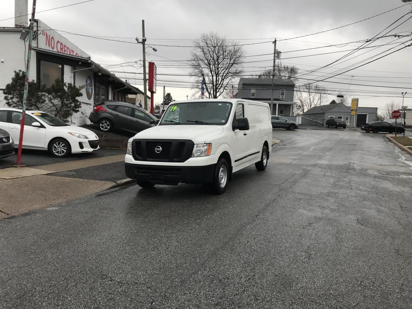 2019 White /Gray Nissan NV Cargo 2500 HD S V6 (1N6BF0KY9KN) with an 4.0L V6 engine, 5A transmission, located at 577 Chester Pike, Prospect Park, PA, 19076, (610) 237-1015, 39.886154, -75.302338 - 2019 Nissan NV 2500 Cargo Van: Backup camera, multiple pieces of shelving, no side or rear windows, aux port, new PA inspection, FLEET MAINTAINED, runs LIKE NEW! This vehicle comes inspected and has been given a bumper to bumper safety check. It is very clean, reliable, and well maintained. We of - Photo#2