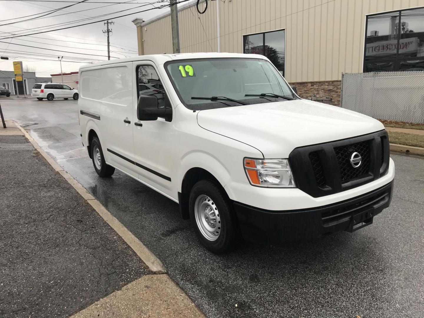 2019 White /Gray Nissan NV Cargo 2500 HD S V6 (1N6BF0KY9KN) with an 4.0L V6 engine, 5A transmission, located at 577 Chester Pike, Prospect Park, PA, 19076, (610) 237-1015, 39.886154, -75.302338 - 2019 Nissan NV 2500 Cargo Van: Backup camera, multiple pieces of shelving, no side or rear windows, aux port, new PA inspection, FLEET MAINTAINED, runs LIKE NEW! This vehicle comes inspected and has been given a bumper to bumper safety check. It is very clean, reliable, and well maintained. We of - Photo#3