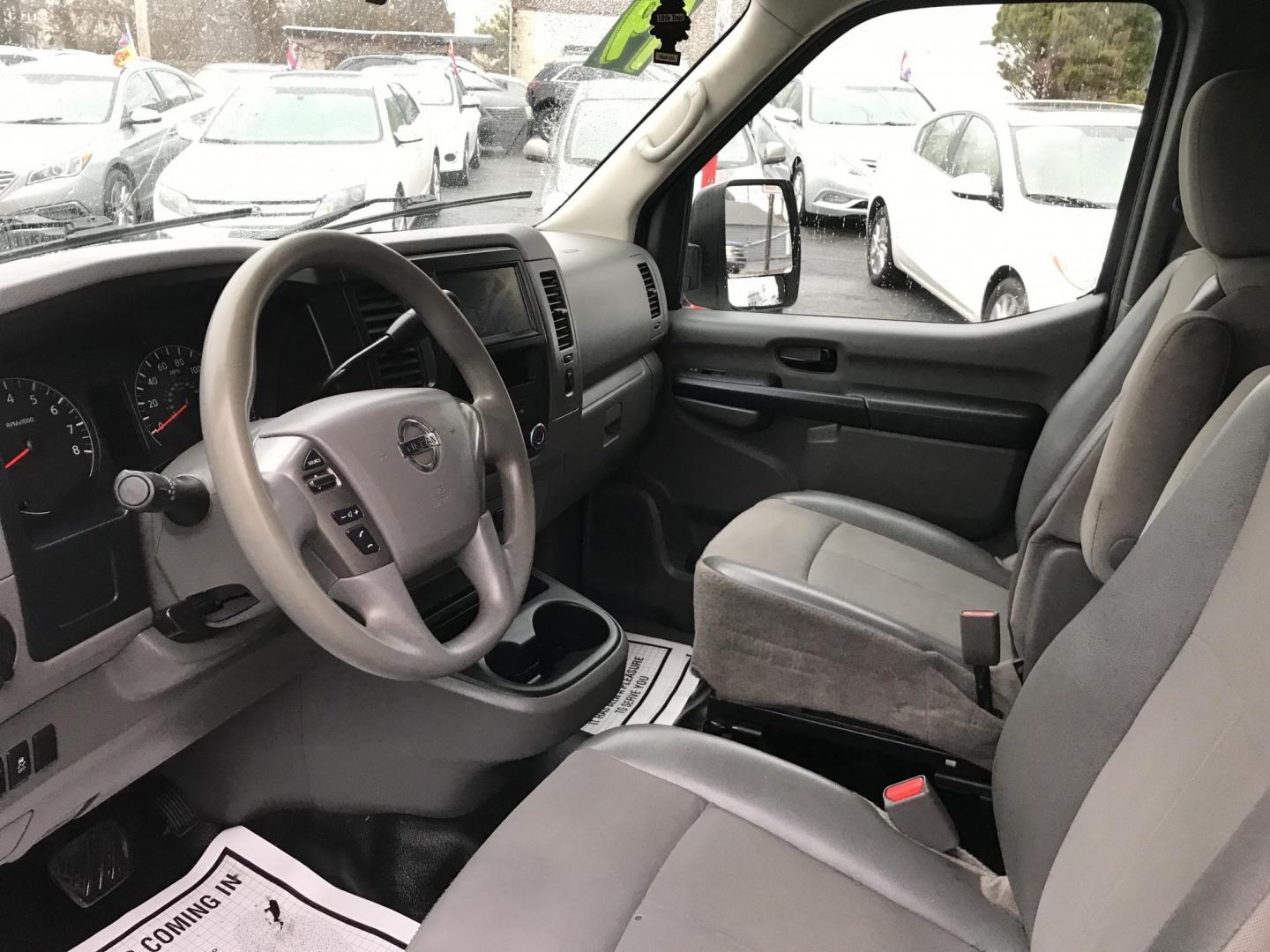 2019 White /Gray Nissan NV Cargo 2500 HD S V6 (1N6BF0KY9KN) with an 4.0L V6 engine, 5A transmission, located at 577 Chester Pike, Prospect Park, PA, 19076, (610) 237-1015, 39.886154, -75.302338 - 2019 Nissan NV 2500 Cargo Van: Backup camera, multiple pieces of shelving, no side or rear windows, aux port, new PA inspection, FLEET MAINTAINED, runs LIKE NEW! This vehicle comes inspected and has been given a bumper to bumper safety check. It is very clean, reliable, and well maintained. We of - Photo#6