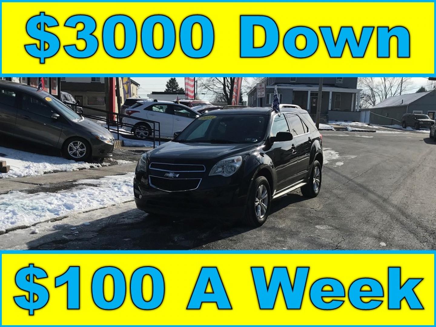 2013 Black /Black Chevrolet Equinox 1LT AWD (2GNFLEEKXD6) with an 2.4L L4 DOHC 16V engine, 6-Speed Automatic transmission, located at 577 Chester Pike, Prospect Park, PA, 19076, (610) 237-1015, 39.886154, -75.302338 - 2013 Chevrolet Equinox LT: Only 82k miles, AWD, backup camera, new PA inspection, SUPER CLEAN, runs LIKE NEW! This vehicle comes inspected and has been given a bumper to bumper safety check. It is very clean, reliable, and well maintained. We offer a unique pay plan that is known for being the ea - Photo#0