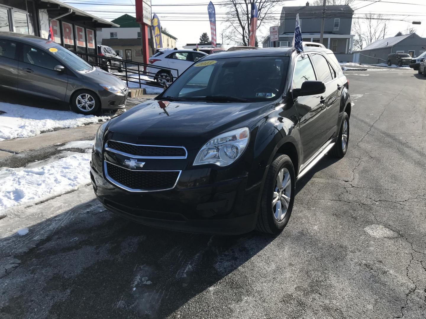 2013 Black /Black Chevrolet Equinox 1LT AWD (2GNFLEEKXD6) with an 2.4L L4 DOHC 16V engine, 6-Speed Automatic transmission, located at 577 Chester Pike, Prospect Park, PA, 19076, (610) 237-1015, 39.886154, -75.302338 - 2013 Chevrolet Equinox LT: Only 82k miles, AWD, backup camera, new PA inspection, SUPER CLEAN, runs LIKE NEW! This vehicle comes inspected and has been given a bumper to bumper safety check. It is very clean, reliable, and well maintained. We offer a unique pay plan that is known for being the ea - Photo#2