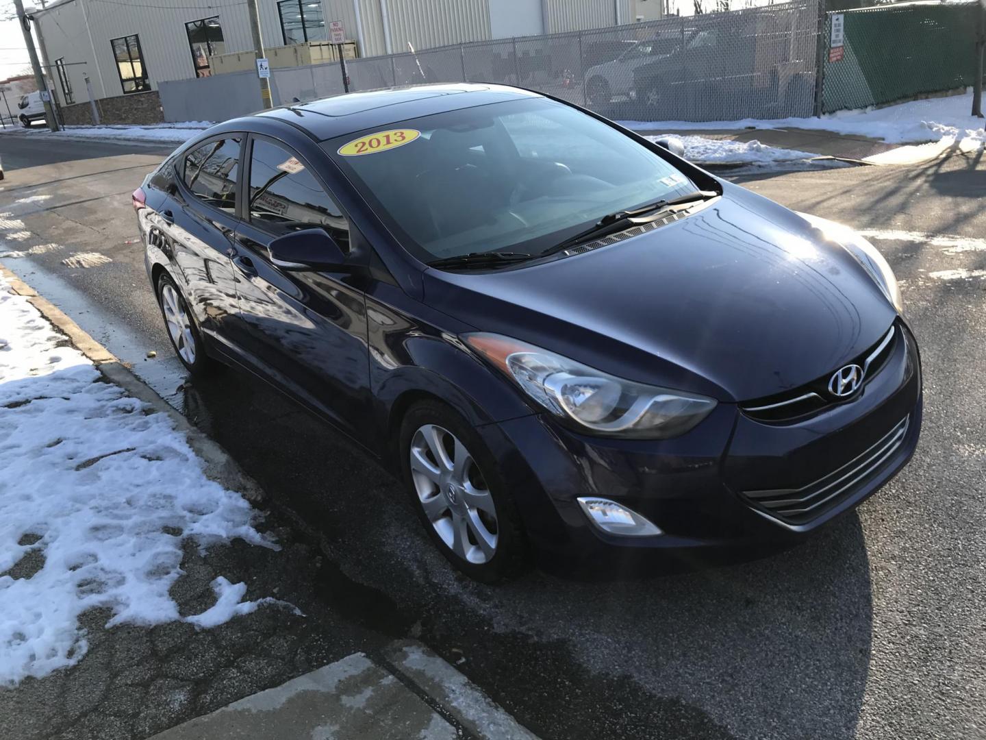 2013 Blue /Gray Hyundai Elantra Limited (5NPDH4AE5DH) with an 1.8L L4 DOHC 16V engine, 6-Speed Automatic transmission, located at 577 Chester Pike, Prospect Park, PA, 19076, (610) 237-1015, 39.886154, -75.302338 - 2013 Hyundai Elantra Limited: Sunroof, great on gas, new PA inspection, SUPER CLEAN, runs LIKE NEW! This vehicle comes inspected and has been given a bumper to bumper safety check. It is very clean, reliable, and well maintained. We offer a unique pay plan that is known for being the easiest and - Photo#3