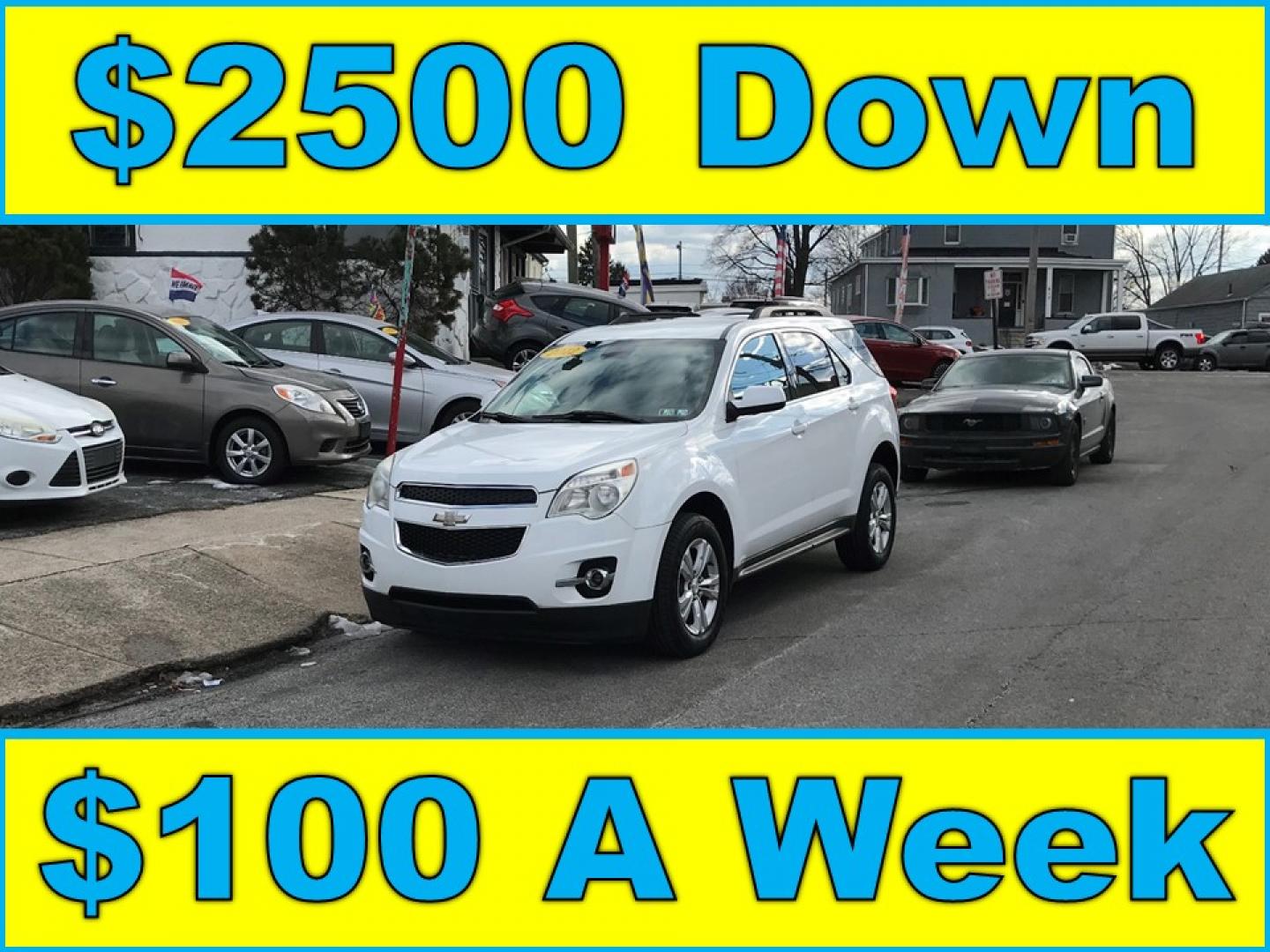 2012 White /Black Chevrolet Equinox 2LT AWD (2GNFLNEK7C6) with an 2.4L L4 DOHC 16V engine, 6-Speed Automatic transmission, located at 577 Chester Pike, Prospect Park, PA, 19076, (610) 237-1015, 39.886154, -75.302338 - Photo#0