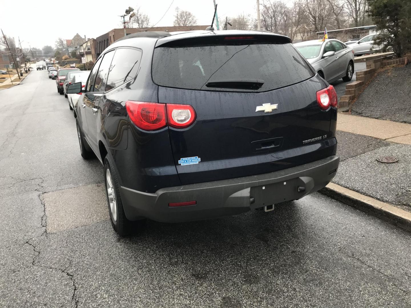 2012 Blue /Gray Chevrolet Traverse LS FWD w/PDC (1GNKRFED0CJ) with an 3.6L V6 DOHC 24V engine, 6-Speed Automatic transmission, located at 577 Chester Pike, Prospect Park, PA, 19076, (610) 237-1015, 39.886154, -75.302338 - 2012 Chevrolet Traverse: Only 94k miles, 3rd row seating, new PA inspection, SUPER CLEAN, runs LIKE NEW! This vehicle comes inspected and has been given a bumper to bumper safety check. It is very clean, reliable, and well maintained. We offer a unique pay plan that is known for being the easiest - Photo#4