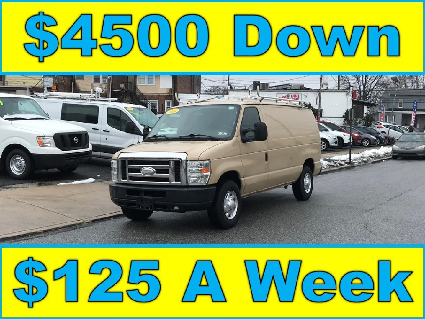 2014 Ford E-Series Van E-250 (1FTNE2EW9ED) with an 4.6L V8 SOHC 16V engine, 4-Speed Automatic transmission, located at 577 Chester Pike, Prospect Park, PA, 19076, (610) 237-1015, 39.886154, -75.302338 - Photo#0