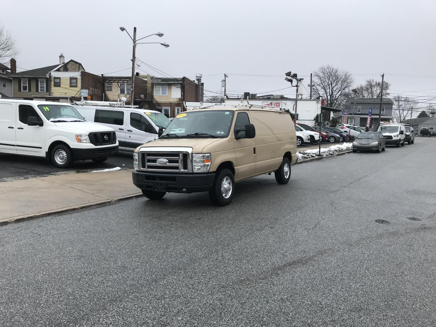 2014 Ford E-Series Van E-250 (1FTNE2EW9ED) with an 4.6L V8 SOHC 16V engine, 4-Speed Automatic transmission, located at 577 Chester Pike, Prospect Park, PA, 19076, (610) 237-1015, 39.886154, -75.302338 - Photo#1