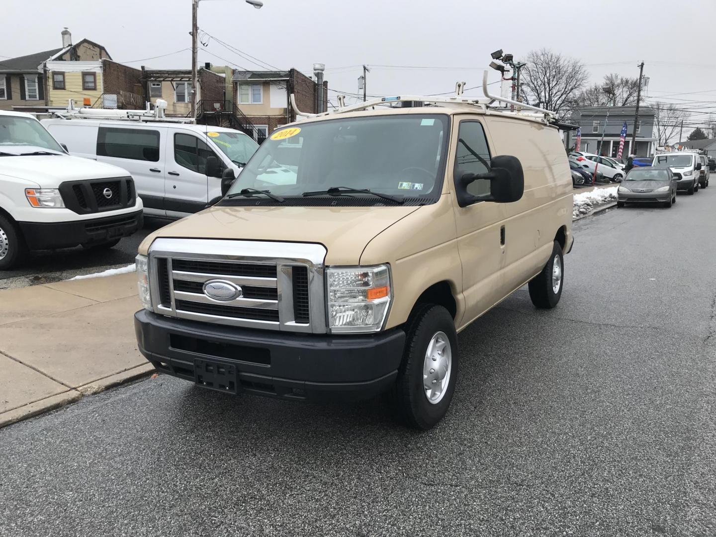 2014 Ford E-Series Van E-250 (1FTNE2EW9ED) with an 4.6L V8 SOHC 16V engine, 4-Speed Automatic transmission, located at 577 Chester Pike, Prospect Park, PA, 19076, (610) 237-1015, 39.886154, -75.302338 - Photo#2