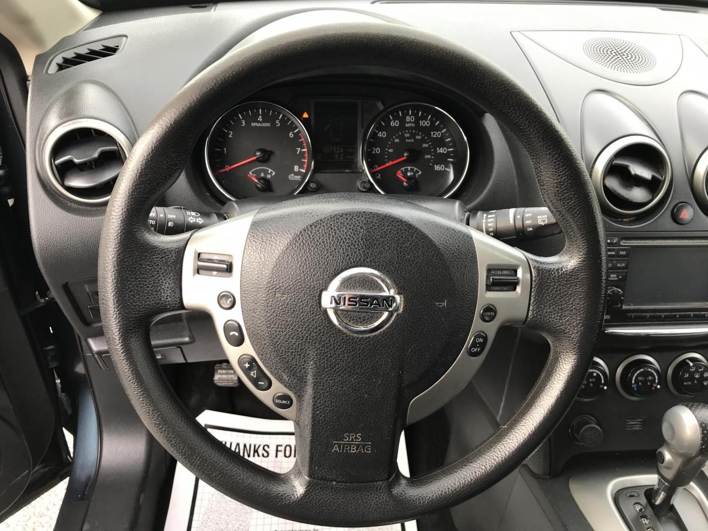 2013 Blue /Black Nissan Rogue S AWD (JN8AS5MV6DW) with an 2.5L L4 DOHC 16V engine, Continuously Variable Transmission transmission, located at 577 Chester Pike, Prospect Park, PA, 19076, (610) 237-1015, 39.886154, -75.302338 - Photo#13