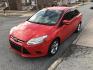 2014 Red /Black Ford Focus SE Sedan (1FADP3F21EL) with an 2.0L L4 DOHC 16V engine, Automatic transmission, located at 577 Chester Pike, Prospect Park, PA, 19076, (610) 237-1015, 39.886154, -75.302338 - 2014 Ford Focus: Only 80k miles, great on gas, new PA inspection, SUPER CLEAN, runs LIKE NEW! This vehicle comes inspected and has been given a bumper to bumper safety check. It is very clean, reliable, and well maintained. We offer a unique pay plan that is known for being the easiest and fastes - Photo#2