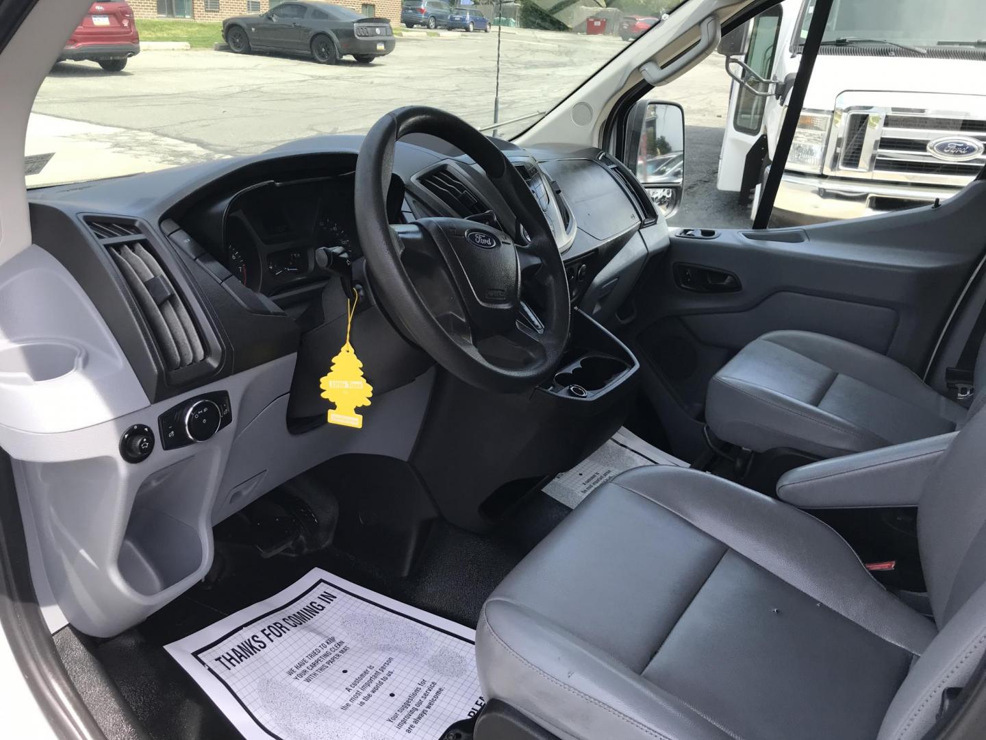 2017 White /Gray Ford Transit 250 Van Low Roof 60/40 Pass.130-in. WB (1FTYR1ZM6HK) with an 3.7L V6 DOHC 24V engine, 6A transmission, located at 577 Chester Pike, Prospect Park, PA, 19076, (610) 237-1015, 39.886154, -75.302338 - 2017 Ford Transit 250: Fleet maintained van, new PA inspection, SUPER CLEAN, runs LIKE NEW! This vehicle comes inspected and has been given a bumper to bumper safety check. It is very clean, reliable, and well maintained. We offer a unique pay plan that is known for being the easiest and fastest - Photo#8